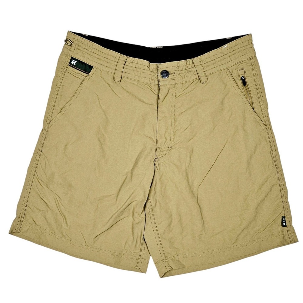 Howler Bros Mens 33 Tan Horizon Hybrid Shorts Ripstop Quick Dry Fishing Outdoor